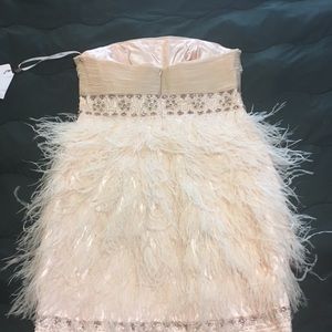 NWT Sue Wong Nocturne peach dress